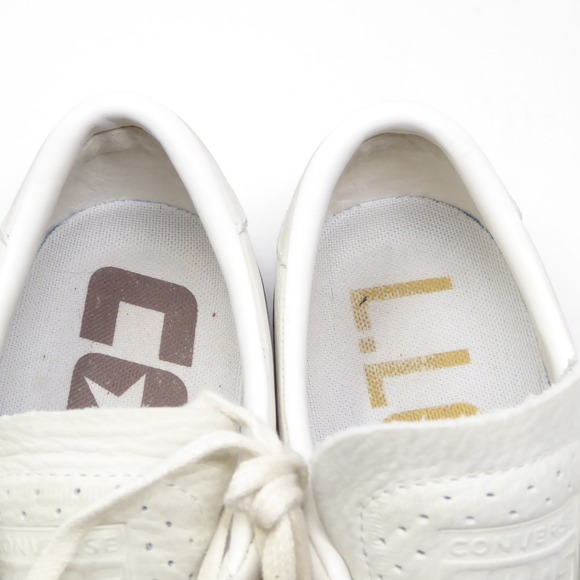 Converse CONS Louie Lopez Pro Low 'Egret Dark Mushroom Gum Shoes Cream Suede 8.5 - Picture 7 of 9